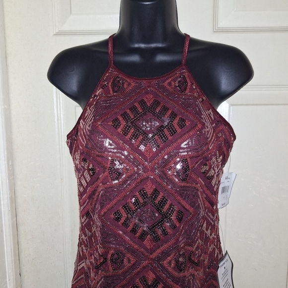 Crystal doll sequin dress NWT size 3 - Picture 2 of 5